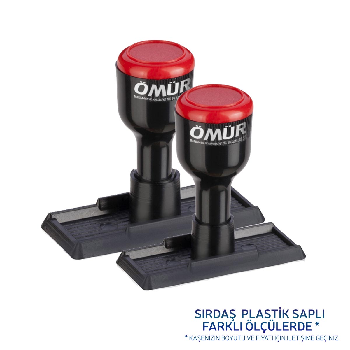 Plastik Saplı Kaşe