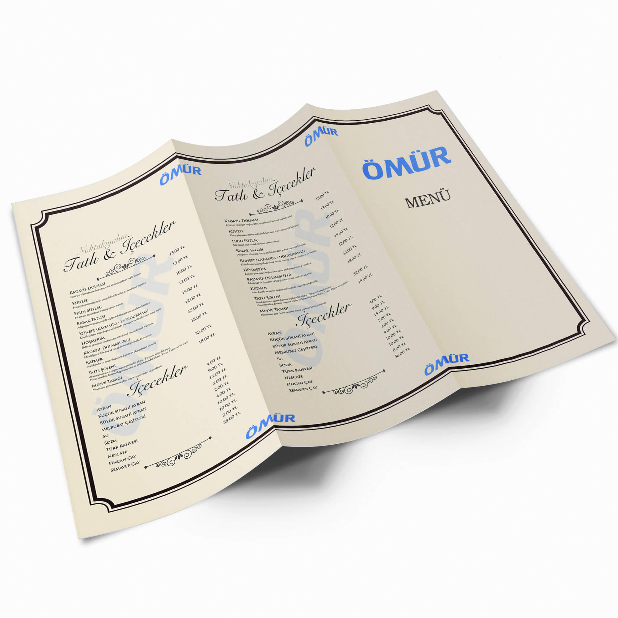 Karton Menü — 2 / 3
