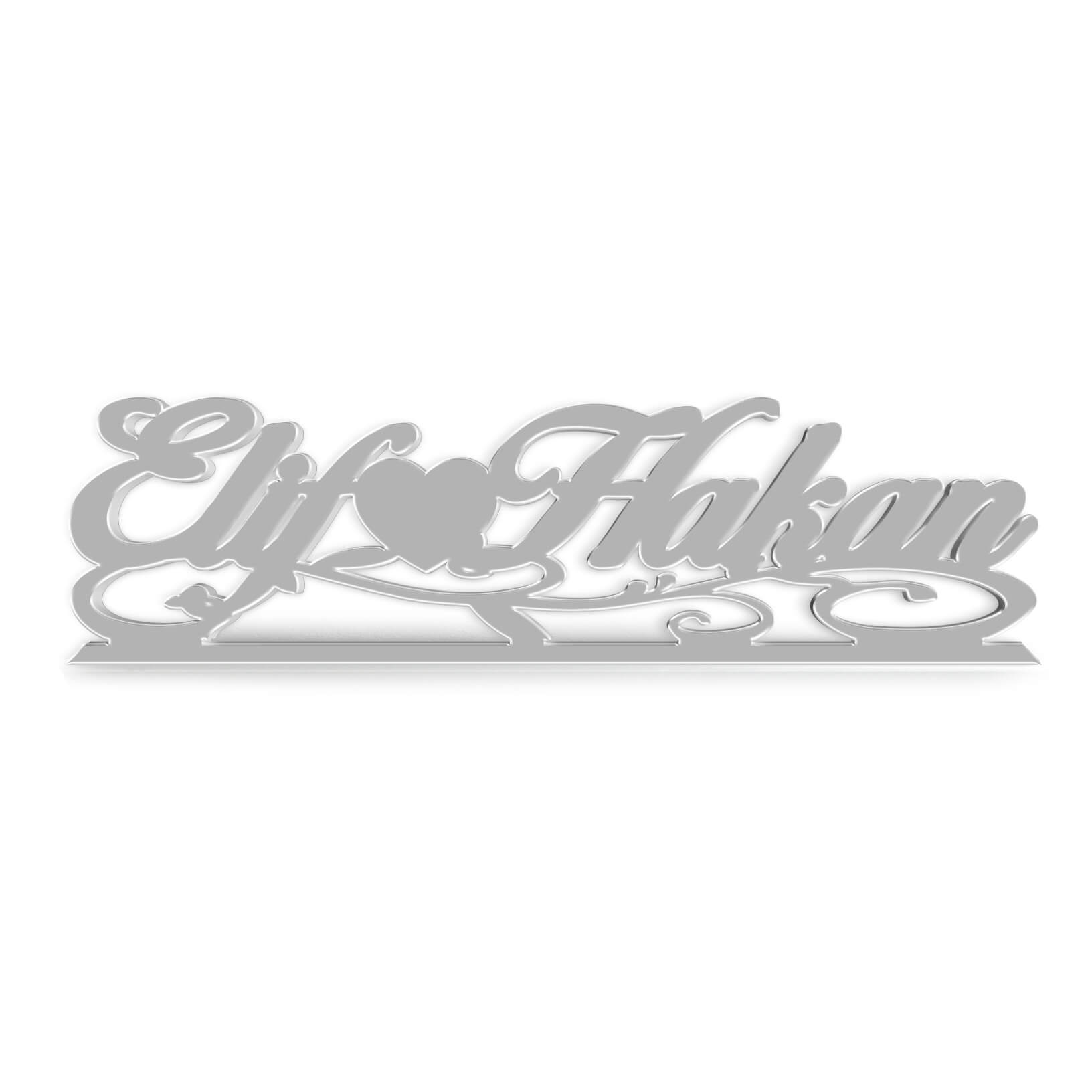 Ayna Pleksi Masa İsimlik — 2 / 2