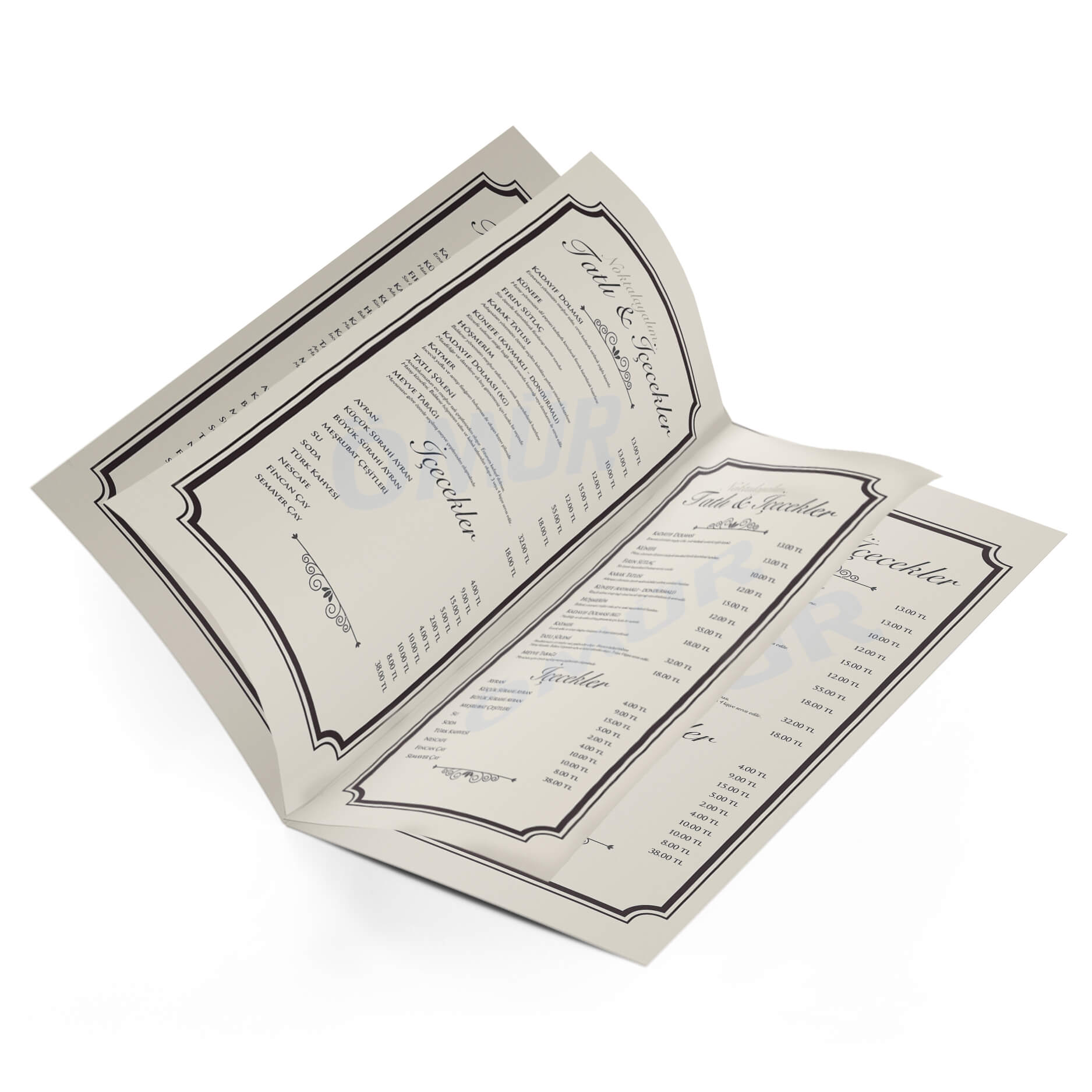 Karton Menü — 3 / 3